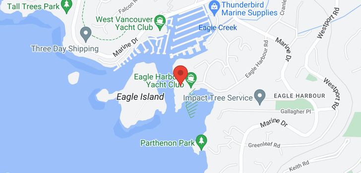 map of 5770 EAGLE HARBOUR ROAD